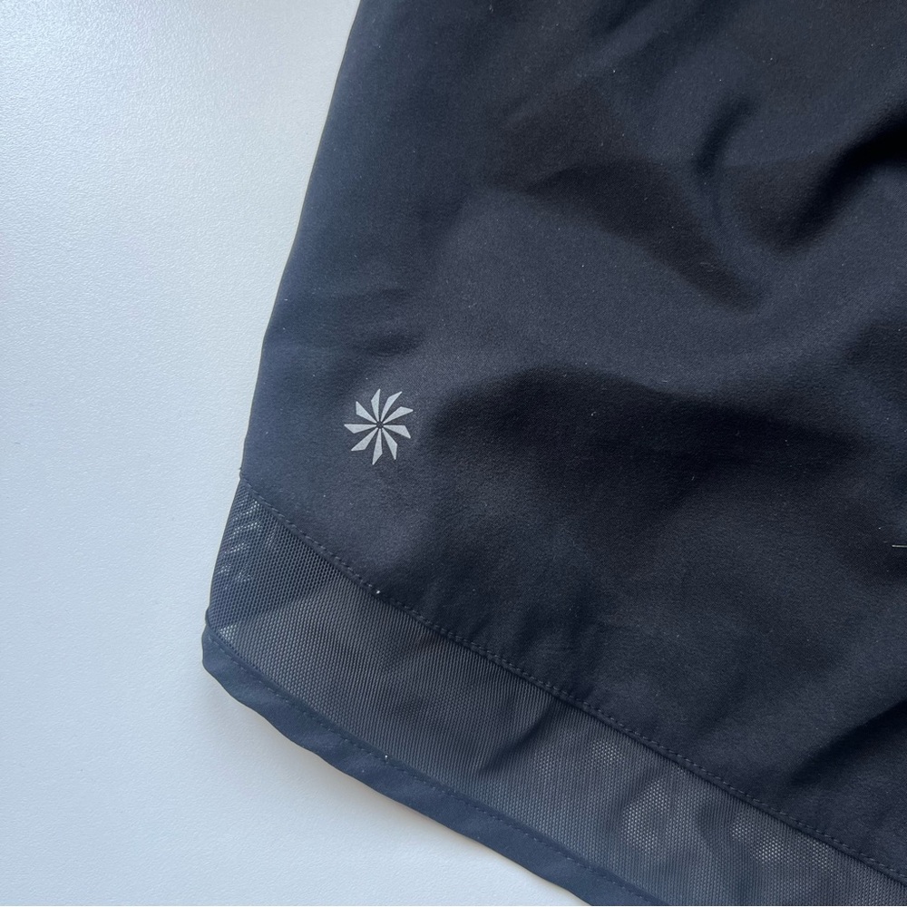 ATHLETA MESH RACER RUN 4” SHORTS - Picture 10 of 12